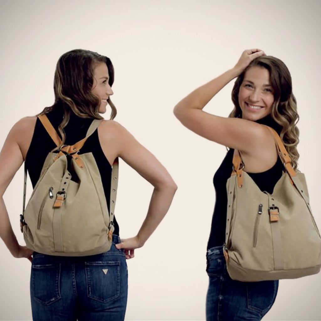 Dual Function Canvas Bag