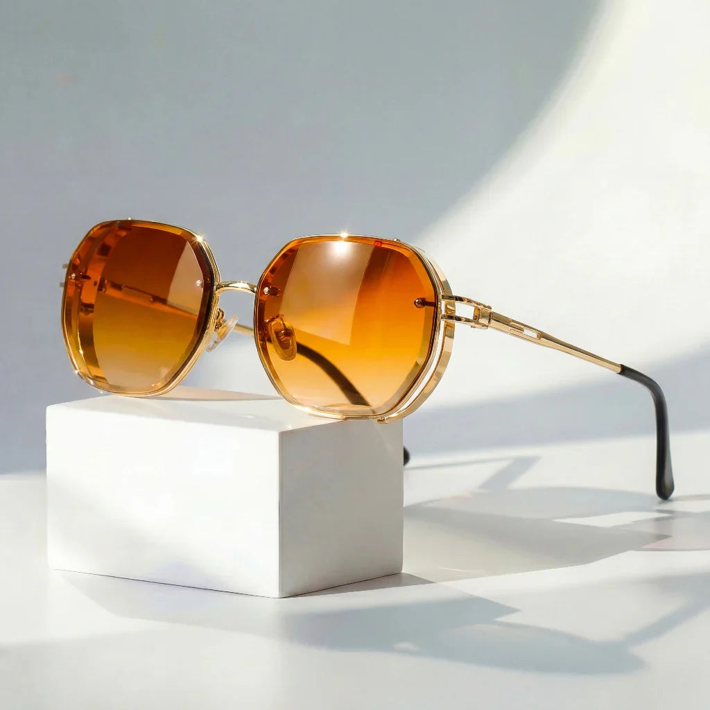 Retro Aviator Sunglasses