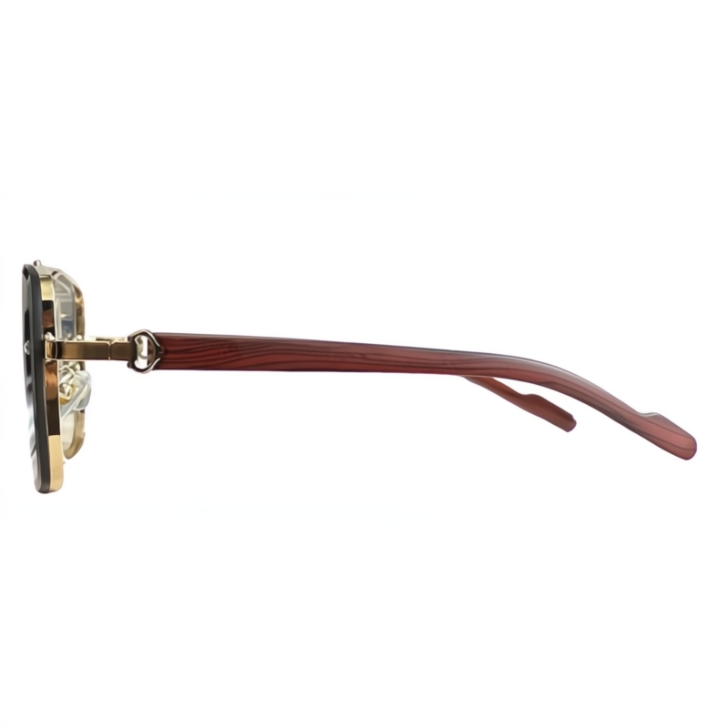Frame Aviator Sunglasses