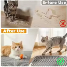 Double Layer Cat Litter Mat
