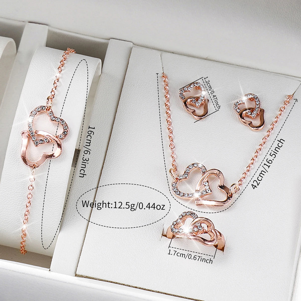 6-Piece Women's Quartz Watch Set