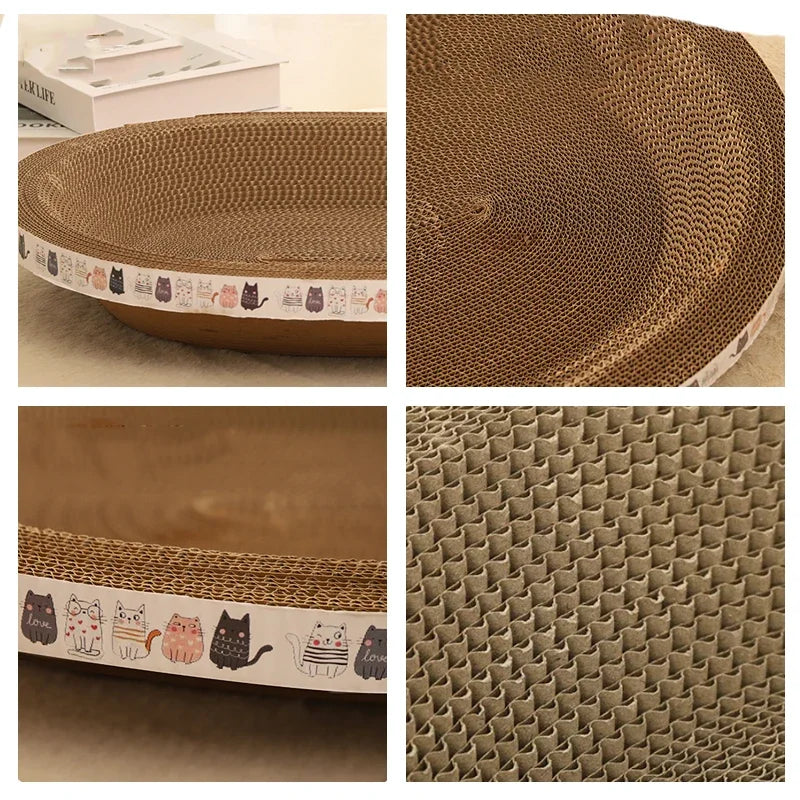 Corrugated Cat Scratching Bed