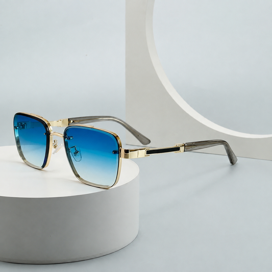 MAVERICK GOLD AVIATOR SUNGLASSES