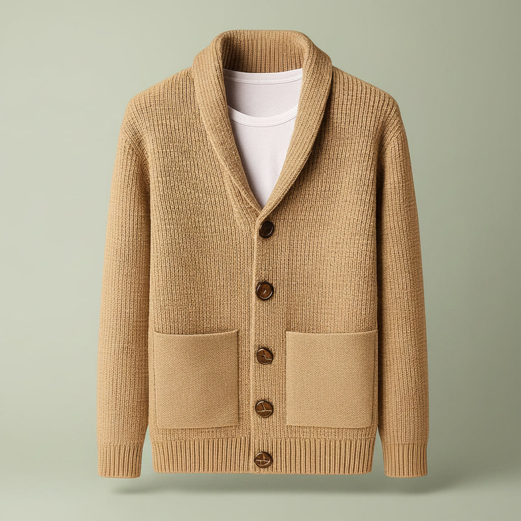 Waffle Knit Cardigan