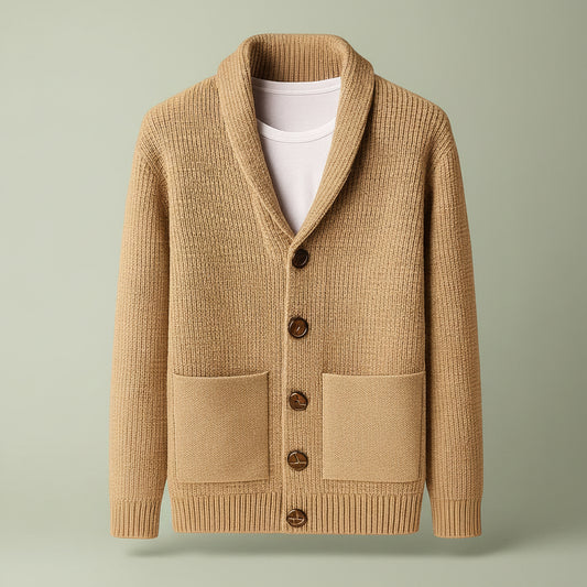 Waffle Knit Cardigan