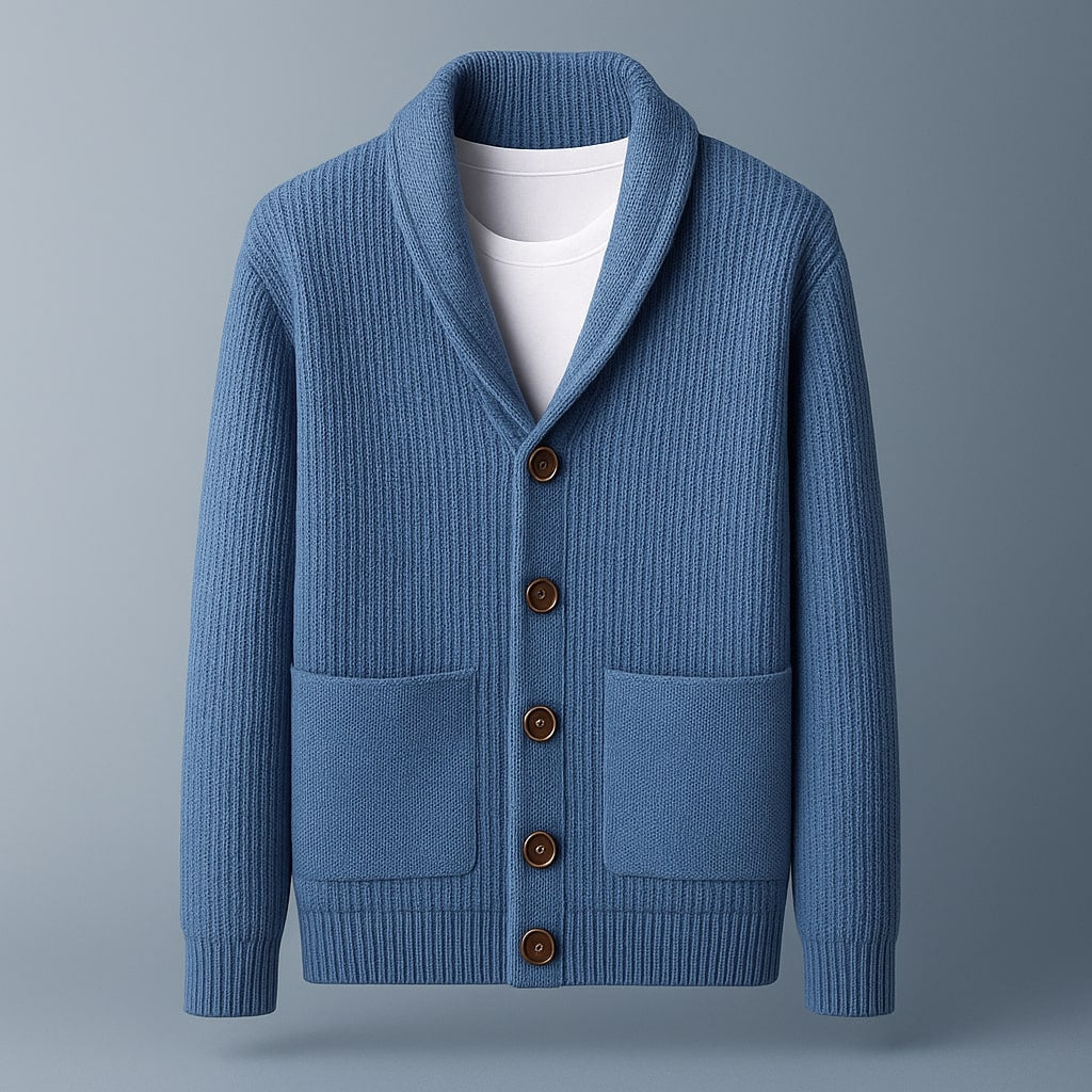 Waffle Knit Cardigan
