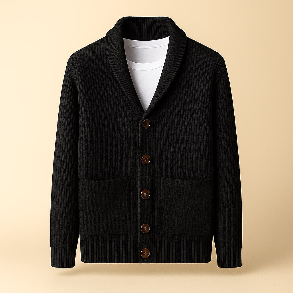 Waffle Knit Cardigan