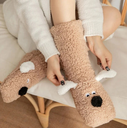 Puppy Winter Socks