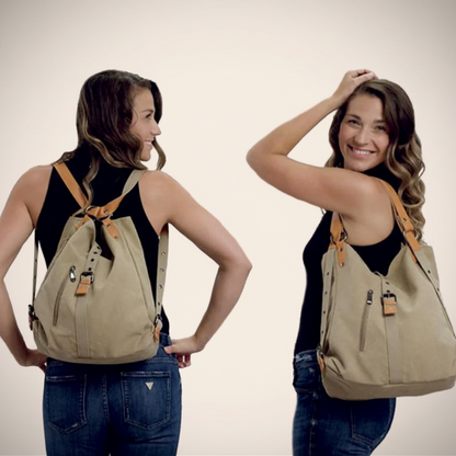 Dual Function Canvas Bag