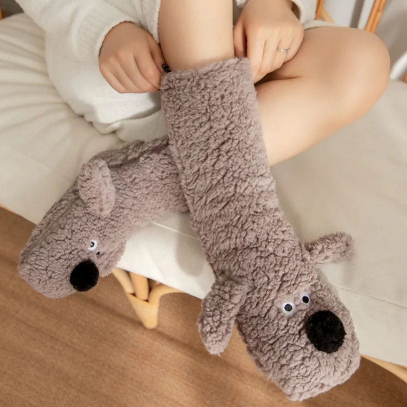 Puppy Winter Socks