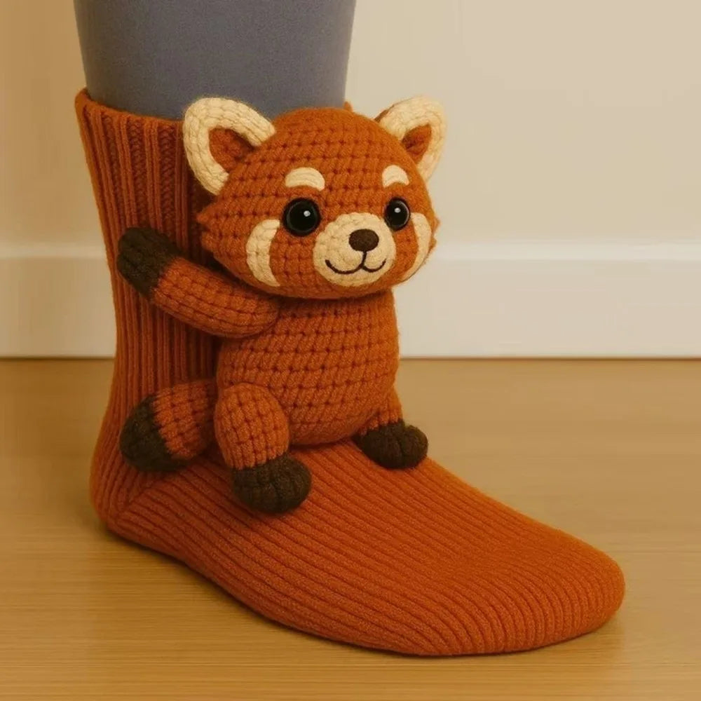 Sloth Winter Socks