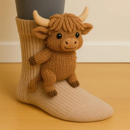 Sloth Winter Socks
