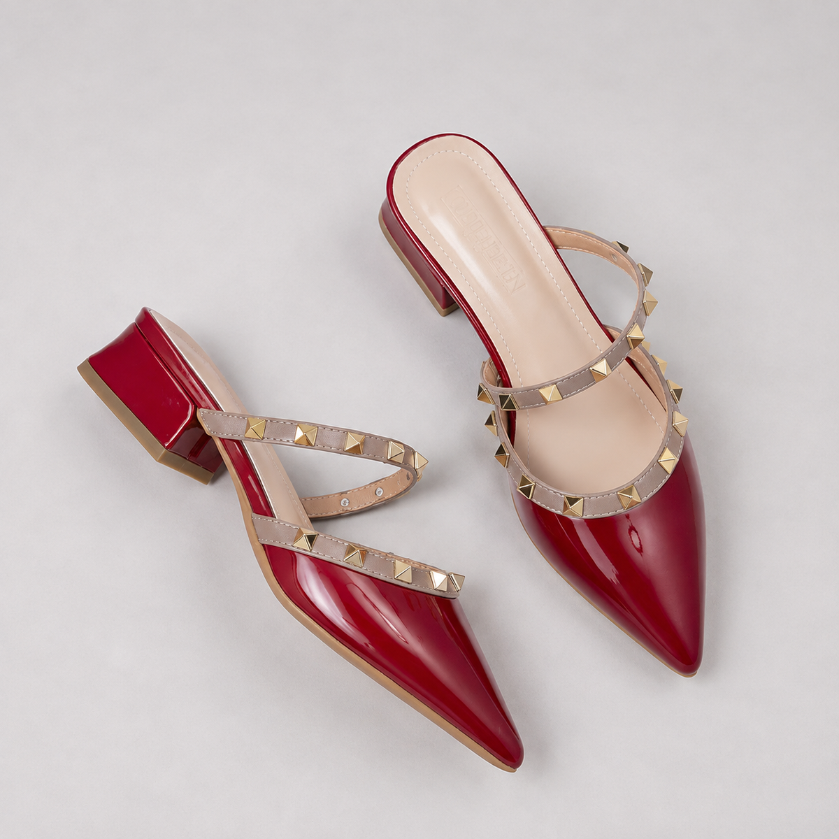 Rosalie Rockstud Mules