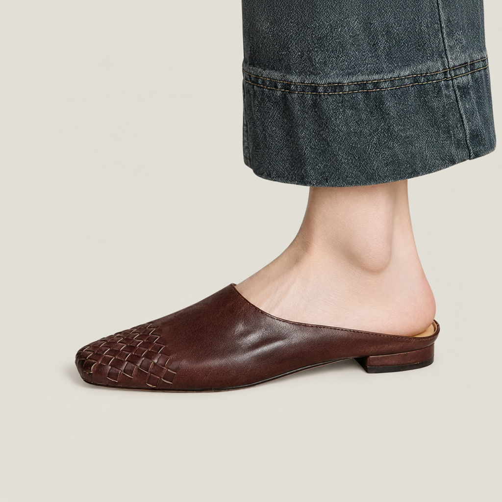 Adriana Woven Mules