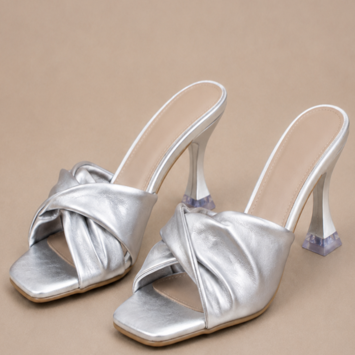 Amara Knot Strap Mules