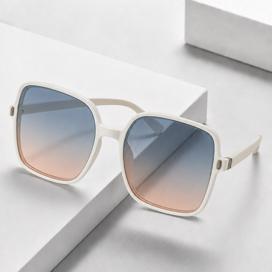 HARLOW OVERSIZED SQUARE SUNGLASSES