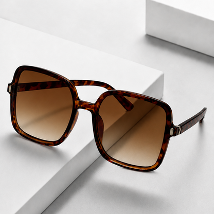 HARLOW OVERSIZED SQUARE SUNGLASSES