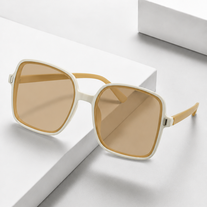 HARLOW OVERSIZED SQUARE SUNGLASSES