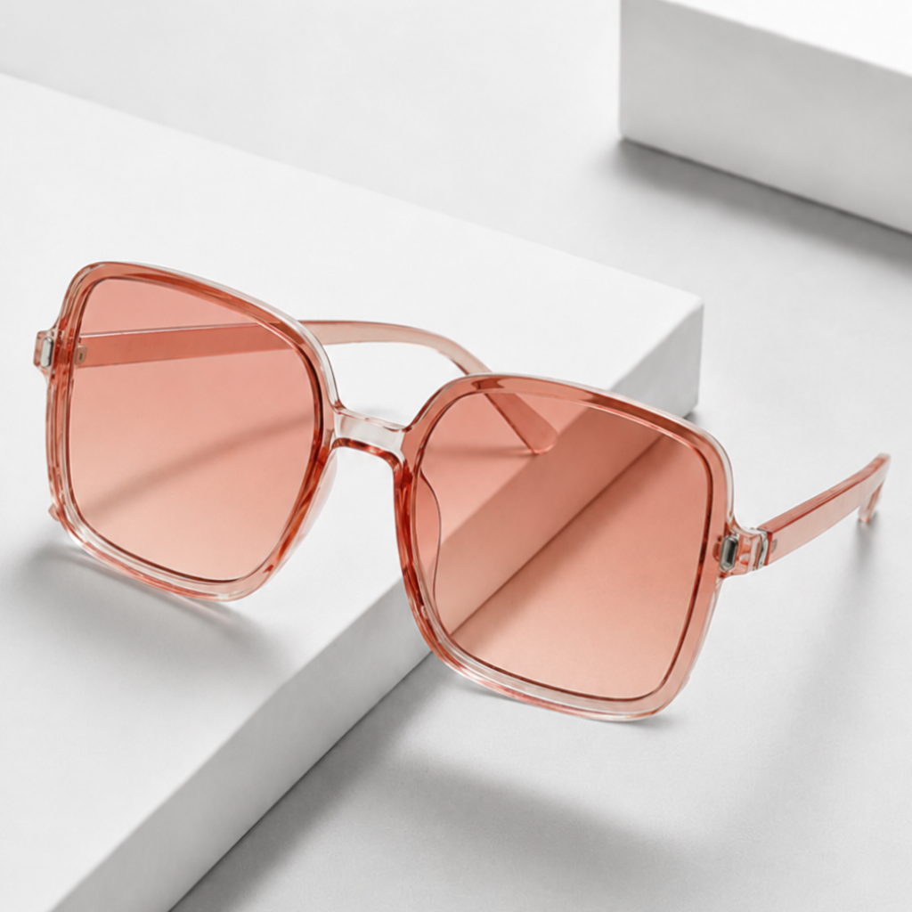 HARLOW OVERSIZED SQUARE SUNGLASSES