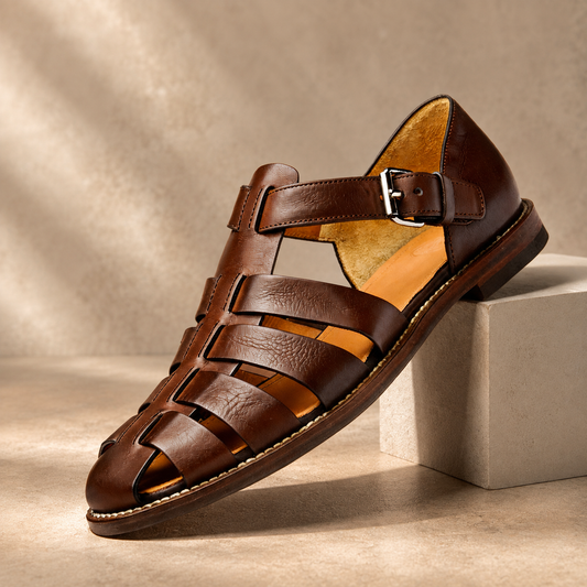 Toe Leather Fisherman Sandals
