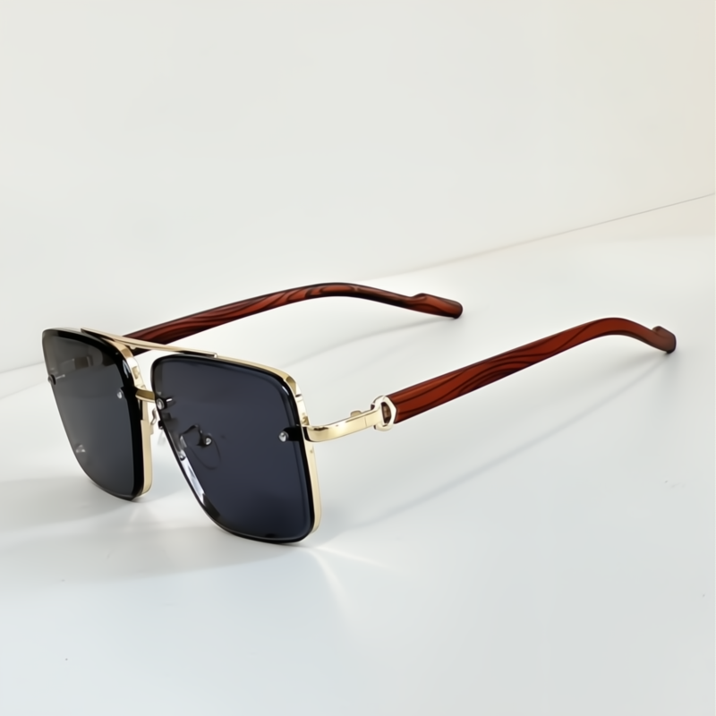 Frame Aviator Sunglasses