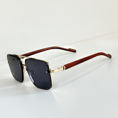 Frame Aviator Sunglasses