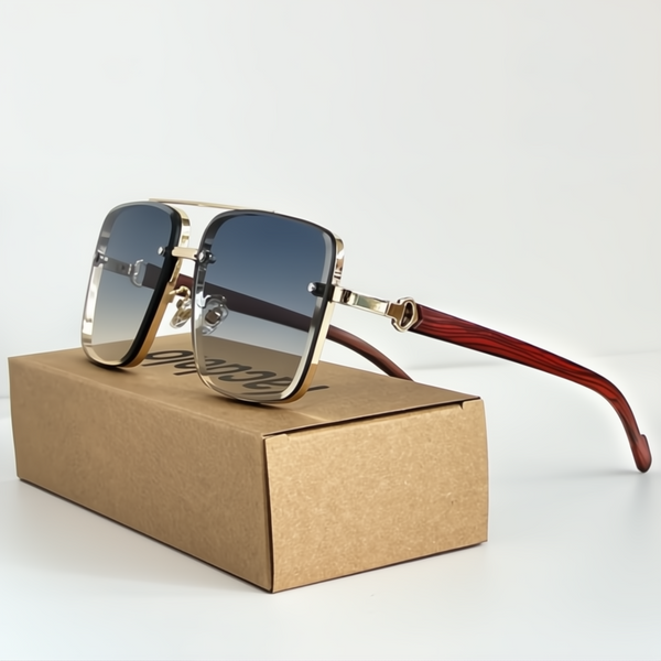 Frame Aviator Sunglasses