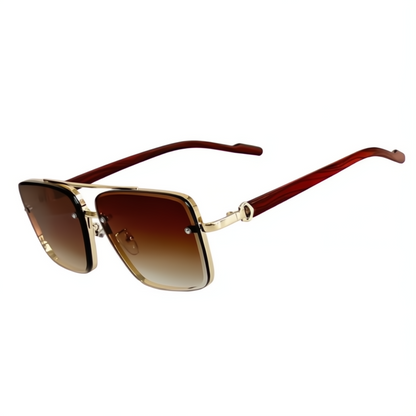 Frame Aviator Sunglasses