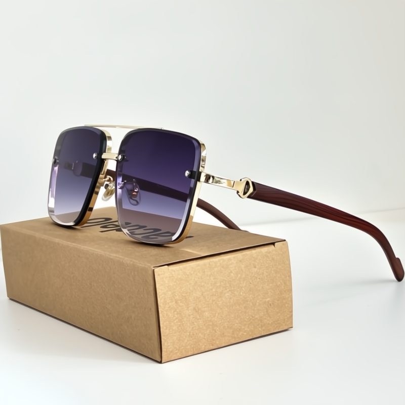 Frame Aviator Sunglasses