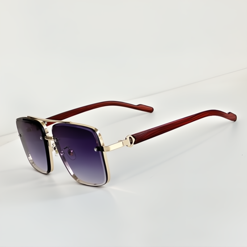 Frame Aviator Sunglasses
