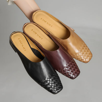 Adriana Woven Mules