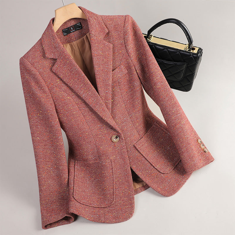 Classic Button Blazer
