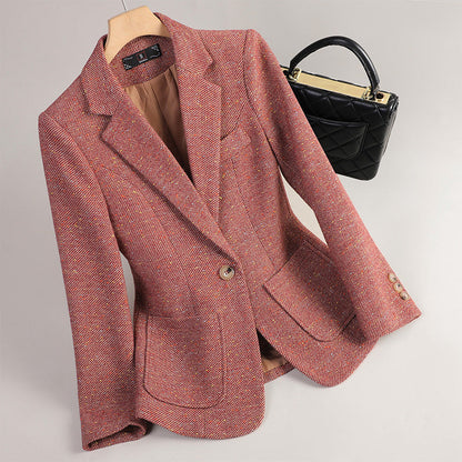 Classic Button Blazer