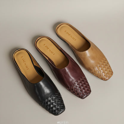 Adriana Woven Mules