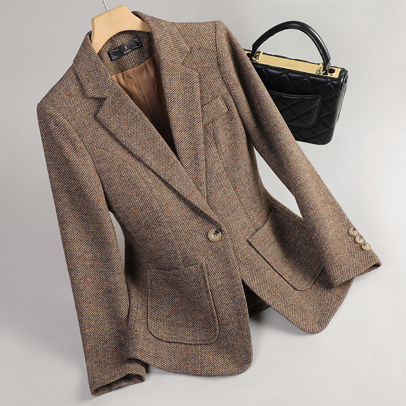 Classic Button Blazer