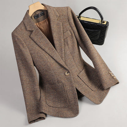 Classic Button Blazer