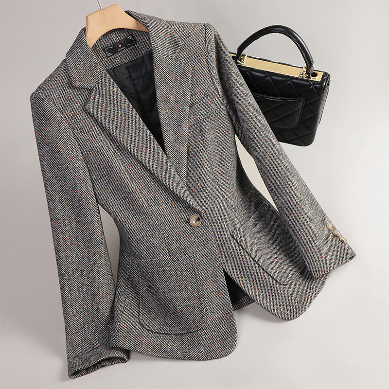 Classic Button Blazer