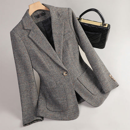 Classic Button Blazer