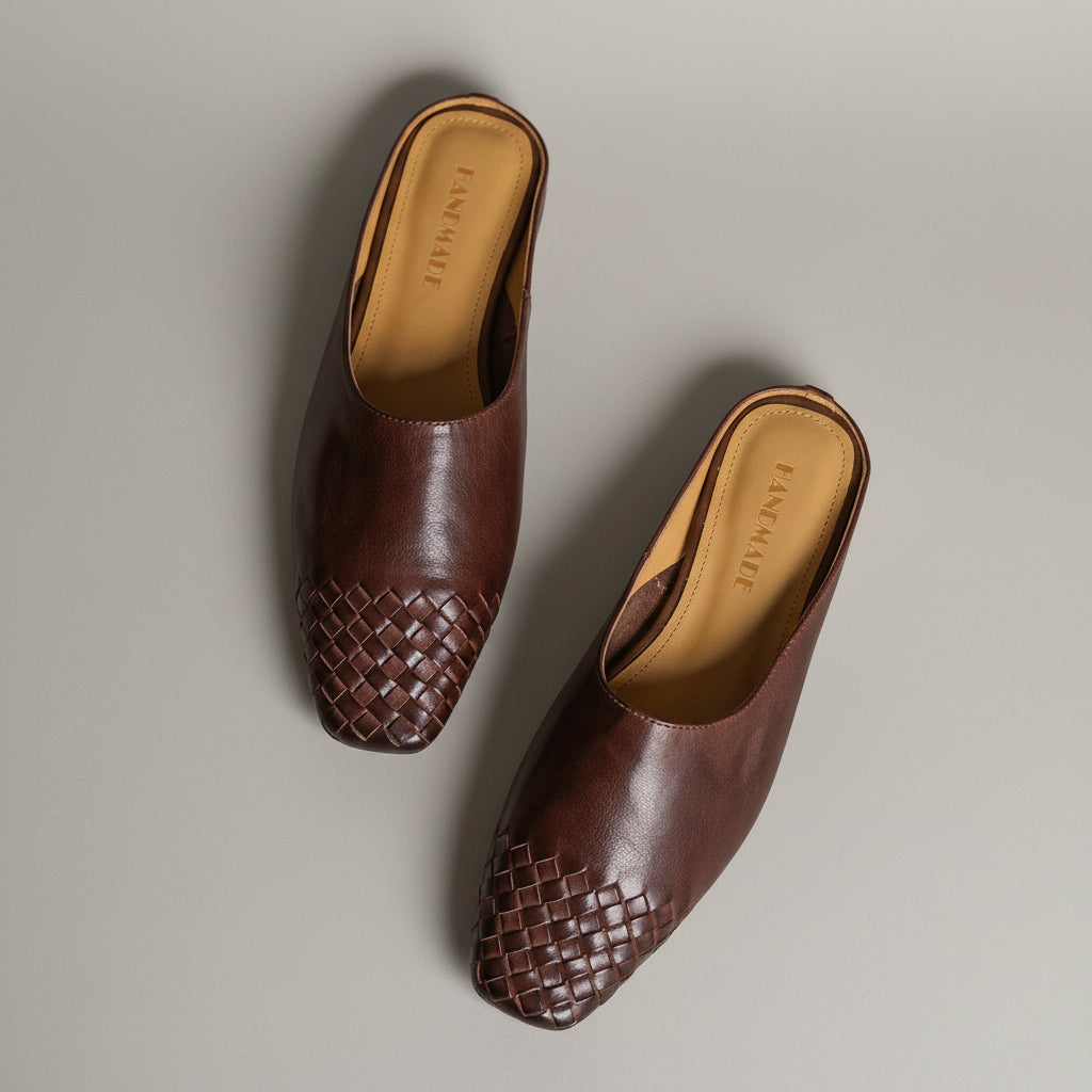 Adriana Woven Mules