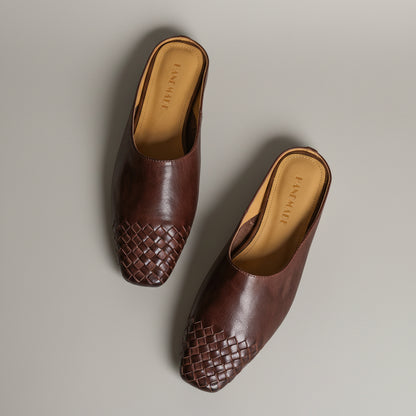 Adriana Woven Mules