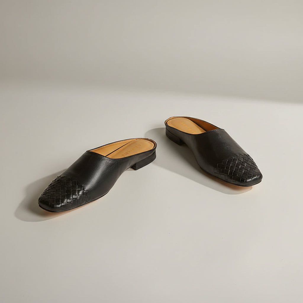 Adriana Woven Mules
