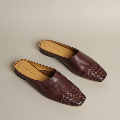 Adriana Woven Mules