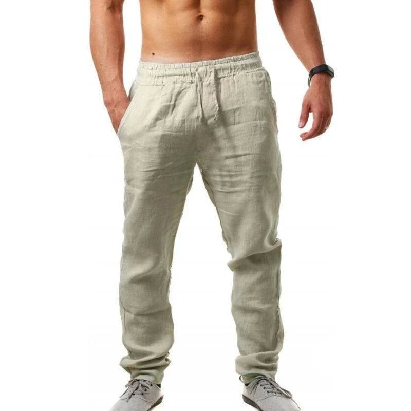 Linen Wide Leg Pants