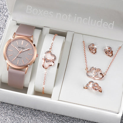 6-Piece Women's Quartz Watch Set