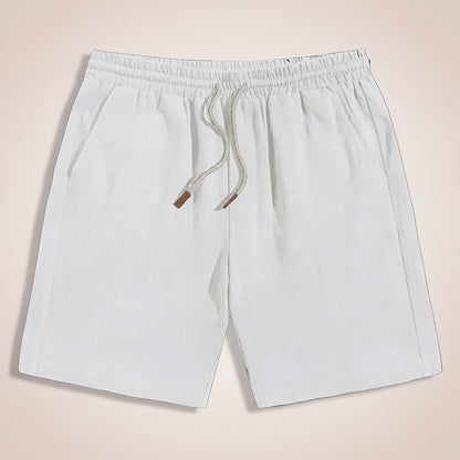 Linen Drawstring Shorts