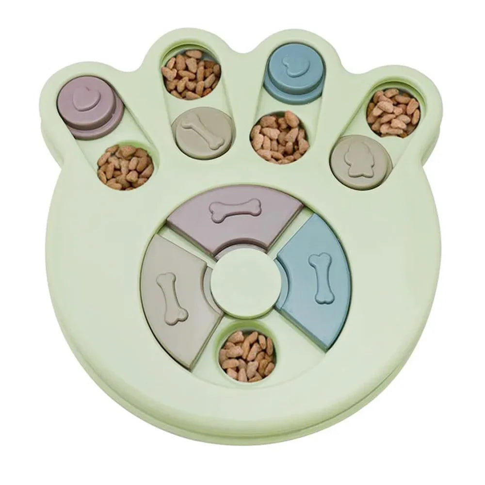 Interactive Dog Puzzle Feeder