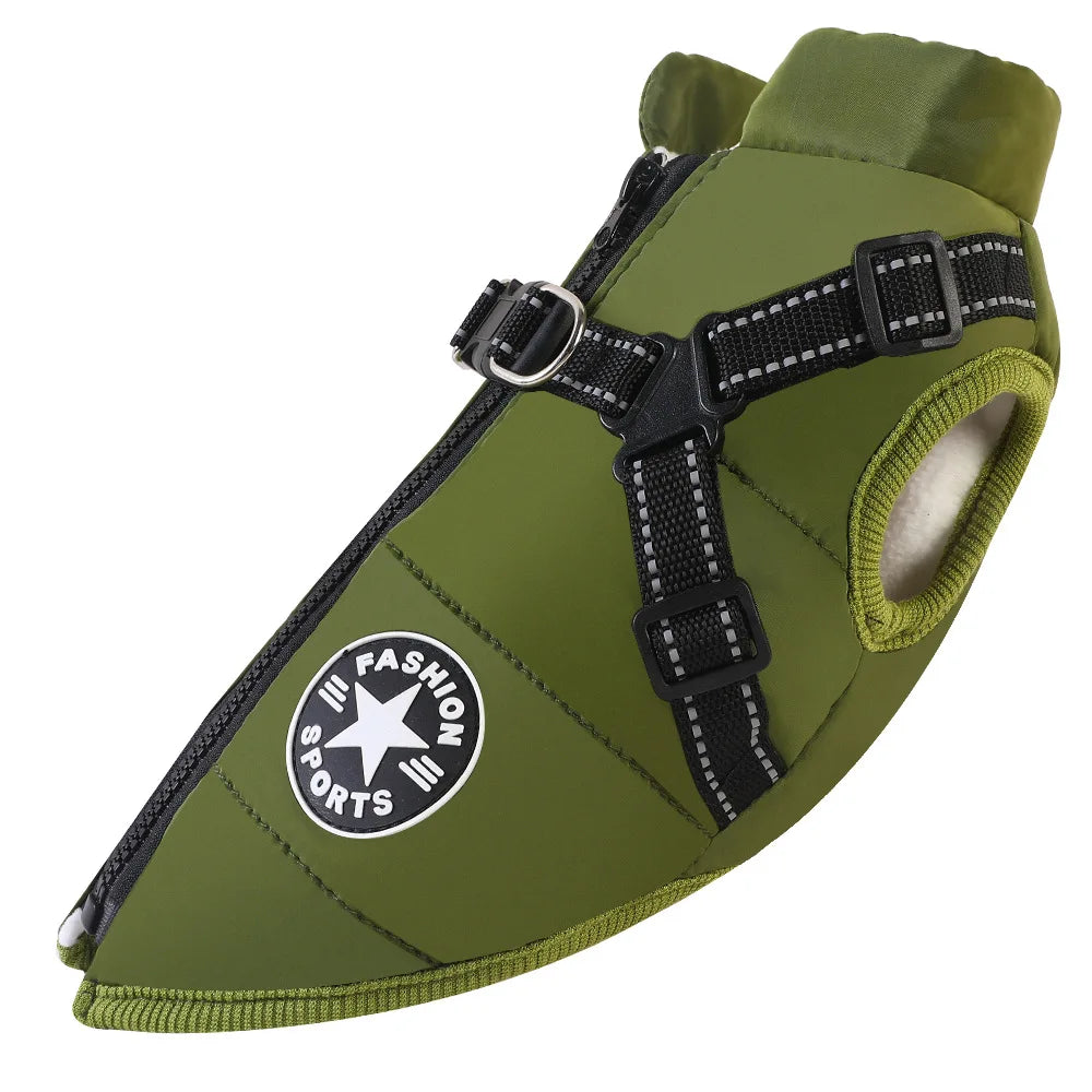 Warm Waterproof Dog Jacket