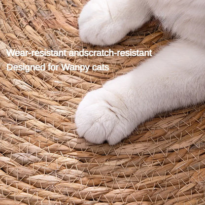 Rattan Cat Scratching Mat