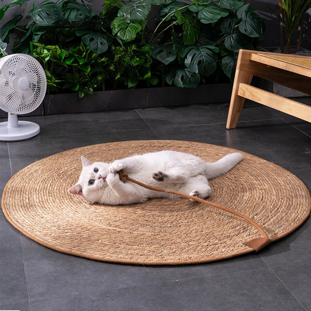 Rattan Cat Scratching Mat
