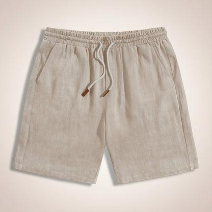 Linen Drawstring Shorts